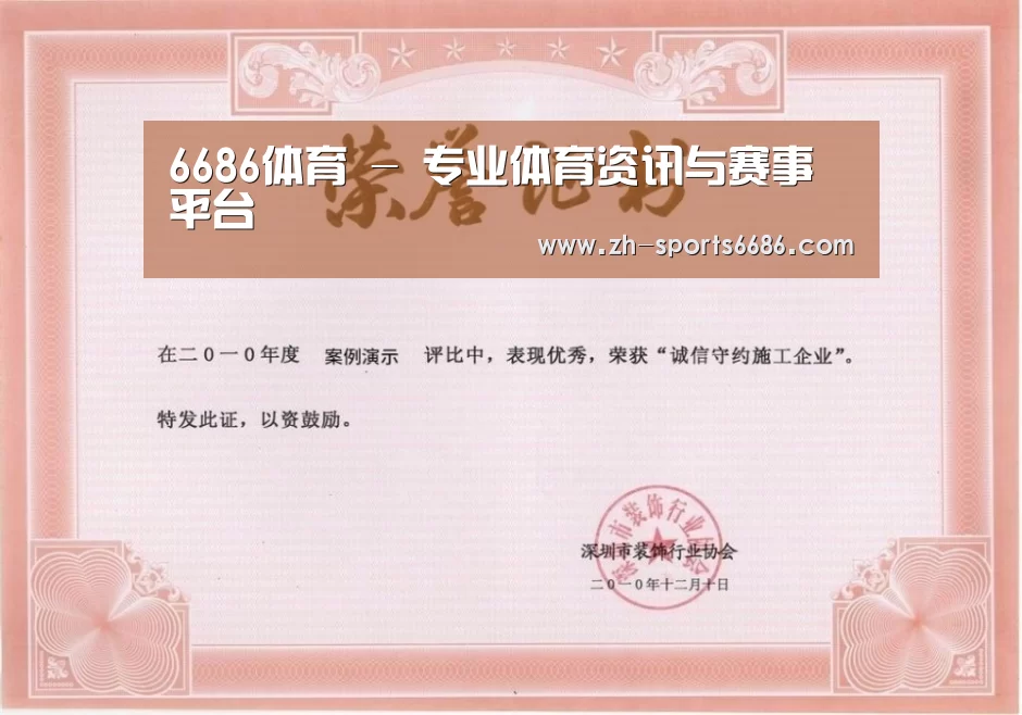 荣誉证书二